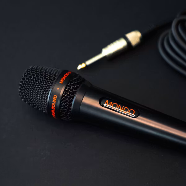 Mondo by Defunc Mondo Mikrofon med kabel för högtalare Svart