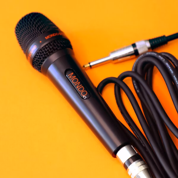 Mondo by Defunc Mondo Mikrofon med kabel för högtalare Svart