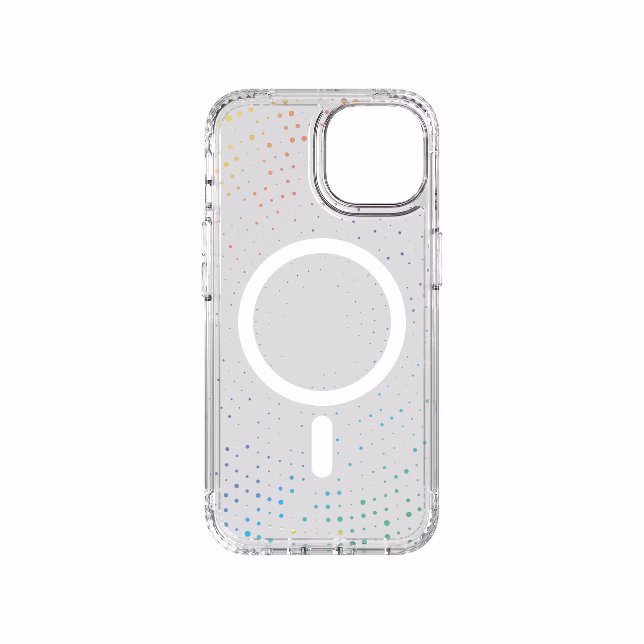 Tech21 Evo Sparkle MagSafe iPhone 13/14/15 Transparent
