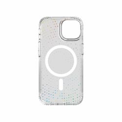 Tech21 Evo Sparkle MagSafe iPhone 13/14/15 Transparent