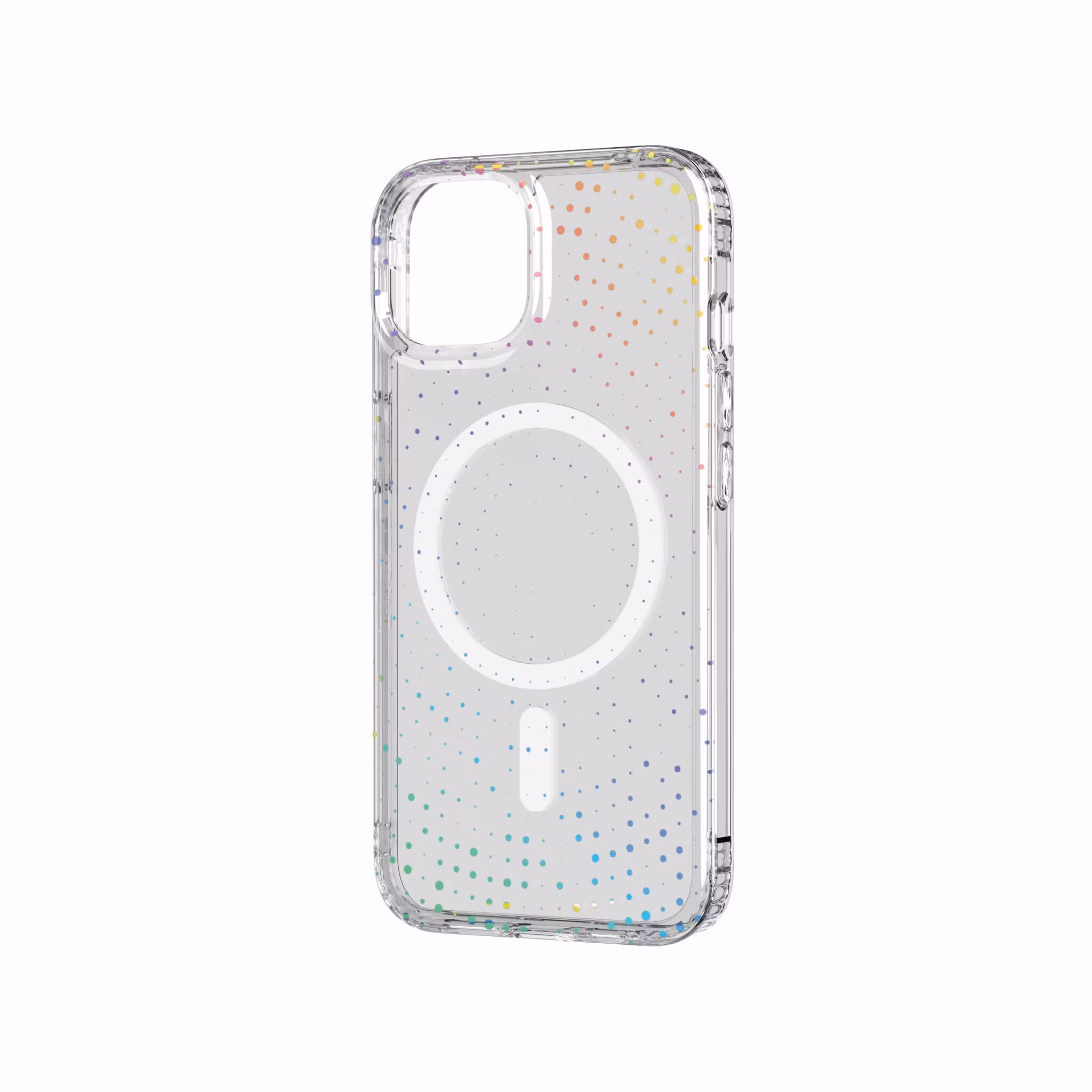 Tech21 Evo Sparkle MagSafe iPhone 13/14/15 Transparent