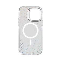 Tech21 Evo Sparkle MagSafe iPhone 14 Pro Max Transp.