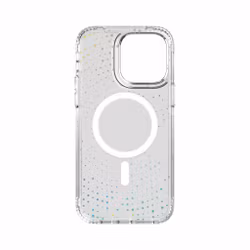 Tech21 Evo Sparkle MagSafe iPhone 14 Pro Max Transp.