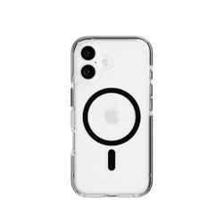 Tech21 Evo Crystal MagSafe iPhone 16 Svart