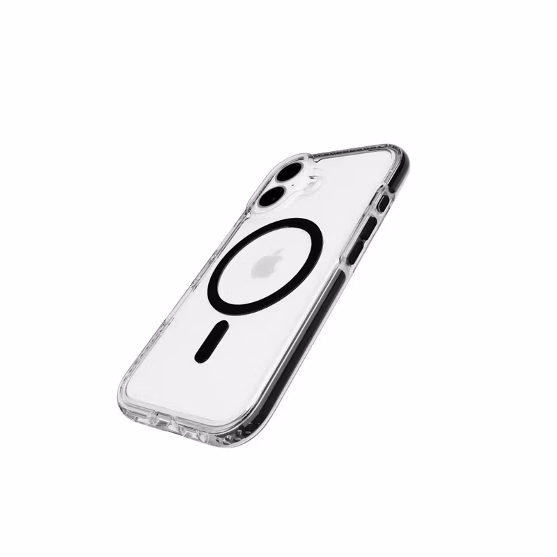 Tech21 Evo Crystal MagSafe iPhone 16 Svart