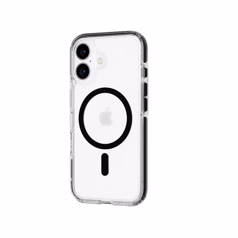 Tech21 Evo Crystal MagSafe iPhone 16 Svart