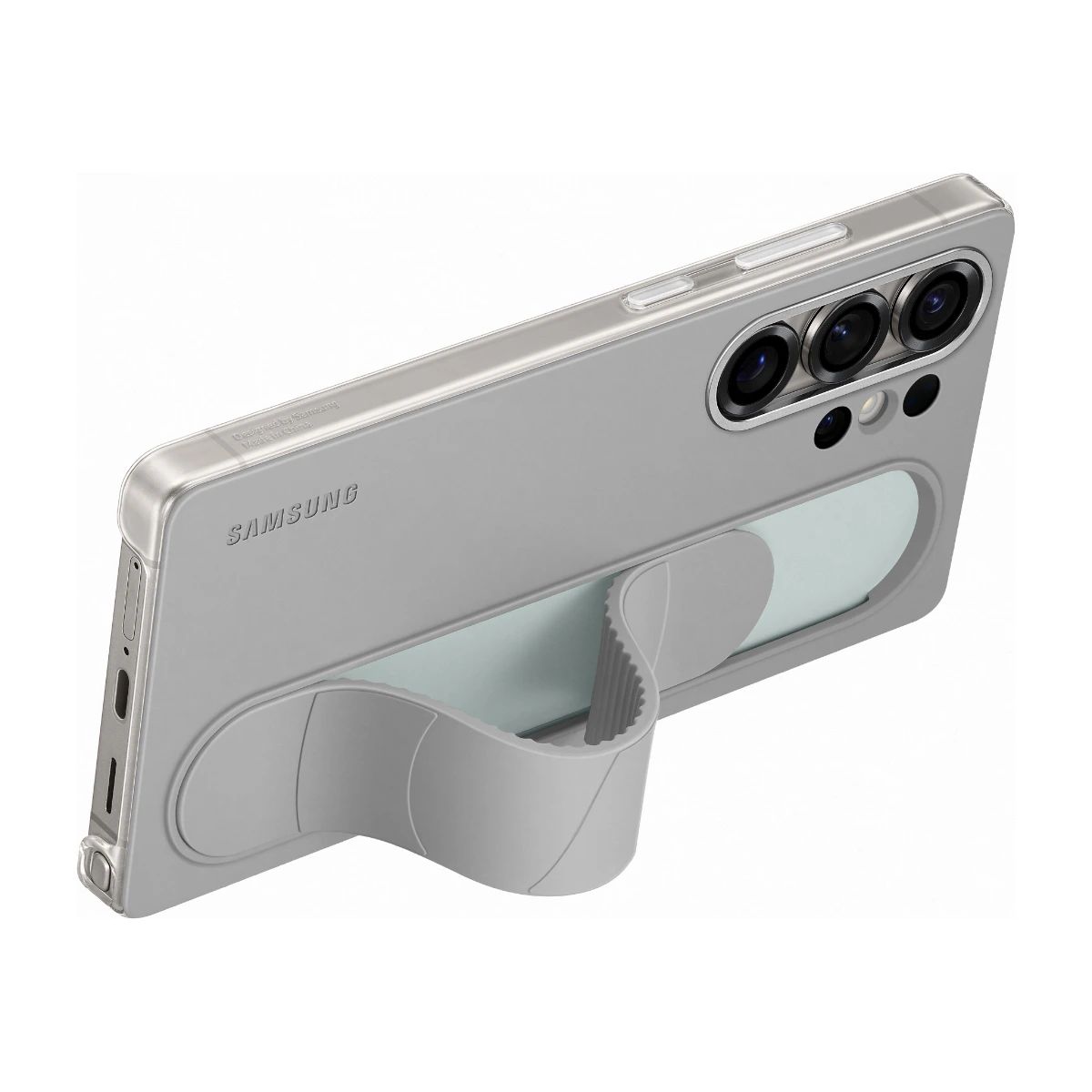 Samsung Galaxy S25 Ultra Standing Grip skal Grå