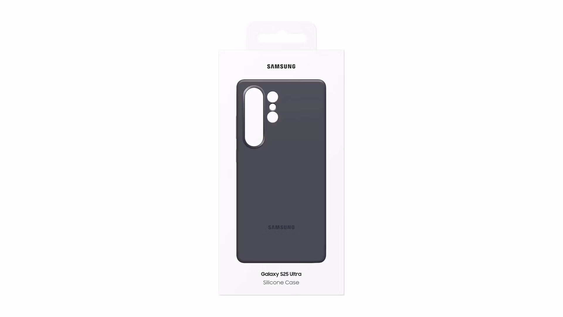 Samsung Galaxy S25 Ultra silikonfodral Svart