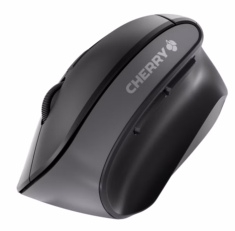 Cherry MW 4500 Trådlös Ergonomisk Vertikal Mus 1 200 DPI Svart