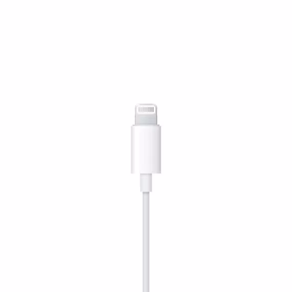 Apple Earpods med Lightning hörlurar (2024) Vit
