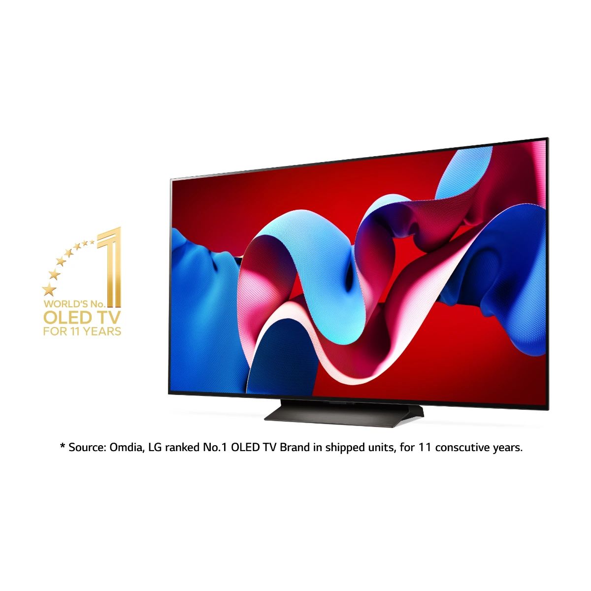 LG 65" OLED65C44LA OLED evo C4 4K TV