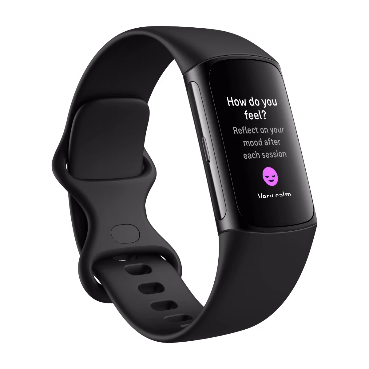 Fitbit Charge 6 aktivitetsarmband Obsidian/svart aluminium