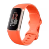 Fitbit Charge 6 aktivitetsarmband Korall/Champagne guld aluminium