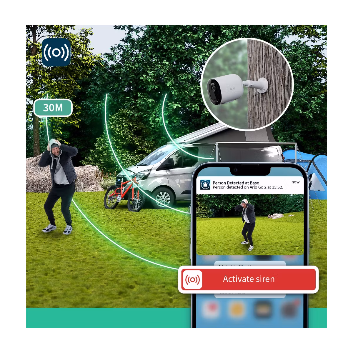 Arlo Go 2 4G/LTE övervakningskamera