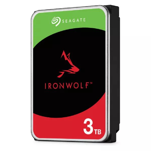 Seagate IronWolf Hårddisk ST3000VN006 3TB SATA-600 5400rpm