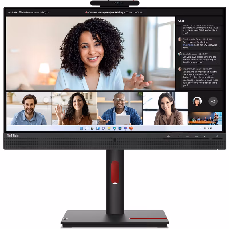 Lenovo ThinkVision T24mv-30 24" Full HD IPS Monitor