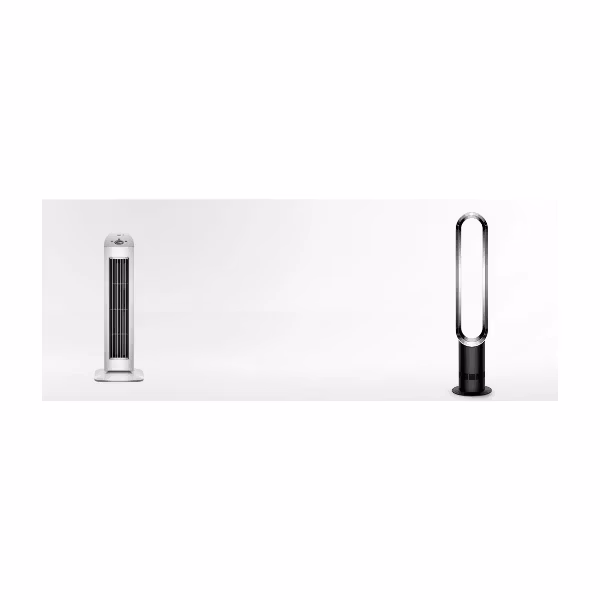 Dyson Cool AM07 Pelarfläkt Golvstående Vit