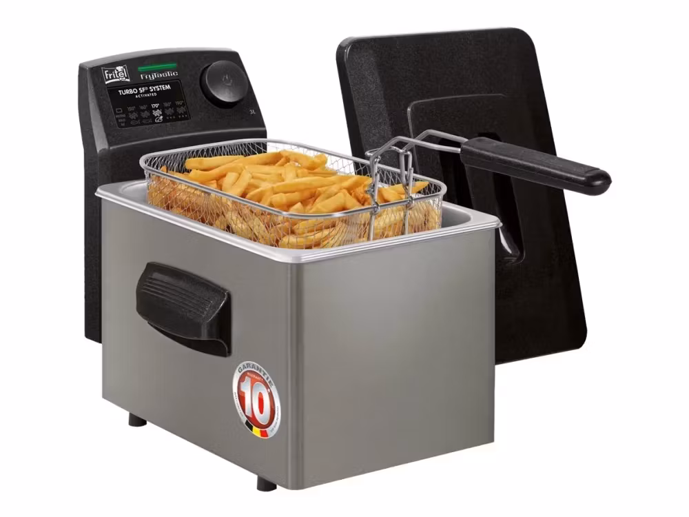 FRITEL FryTastic 5150 Fritös 3 liter antracit/silver