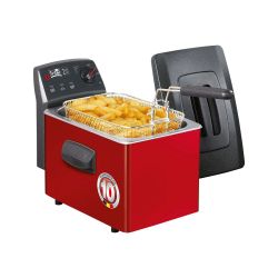 FRITEL TURBO SF 4153 fritös svart/röd/grå