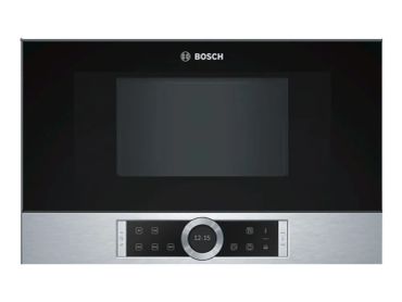 Bosch Serie | 8 BFR634GS1 Mikrovågsugn inbyggd 21 liter 900 W rostfritt stål