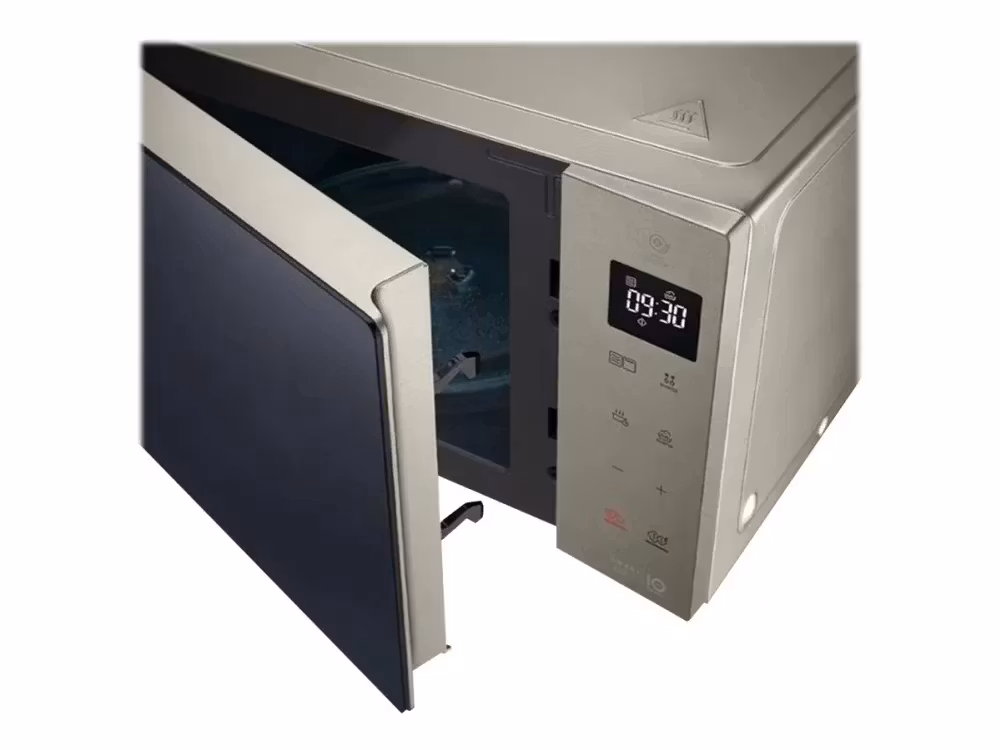 LG NeoChef MH6535NBS Mikrovågsugn med grill 25 liter 1000 W svart/stålsilver