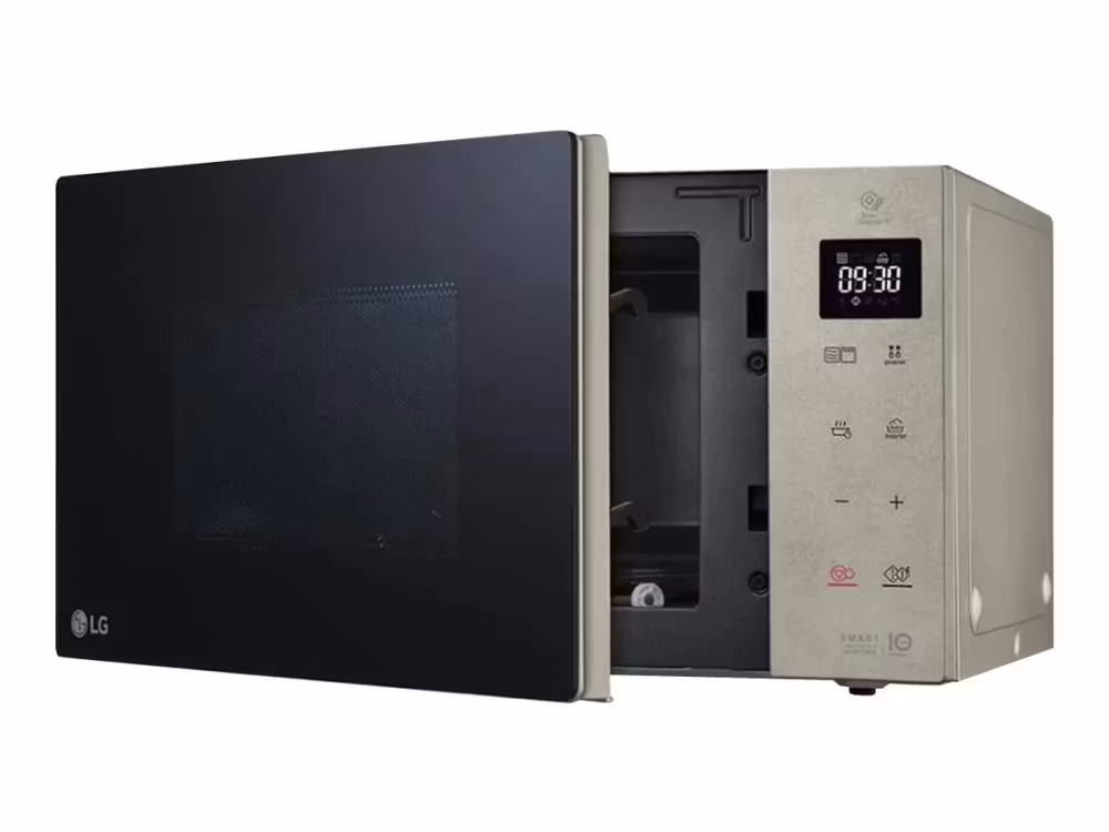 LG NeoChef MH6535NBS Mikrovågsugn med grill 25 liter 1000 W svart/stålsilver