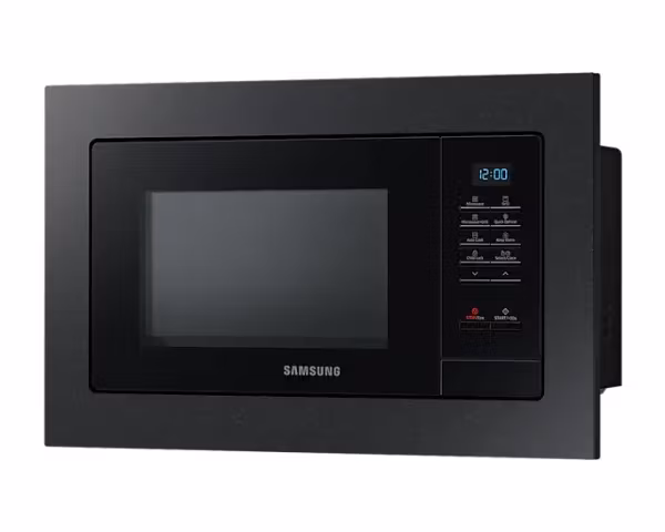 Samsung MQ7000A Inbyggd Grillmikrovågsugn 23 l 800 W Svart