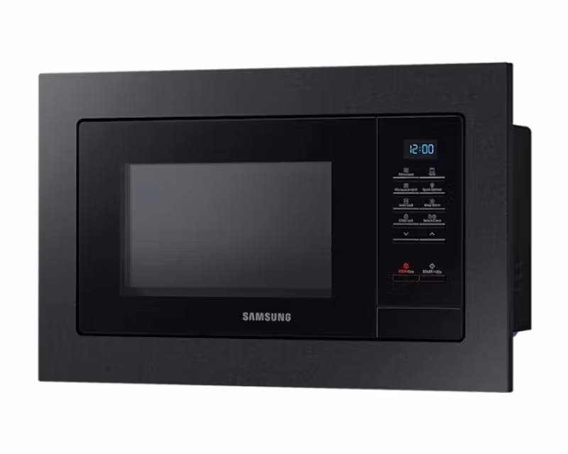 Samsung MQ7000A Inbyggd Grillmikrovågsugn 23 l 800 W Svart