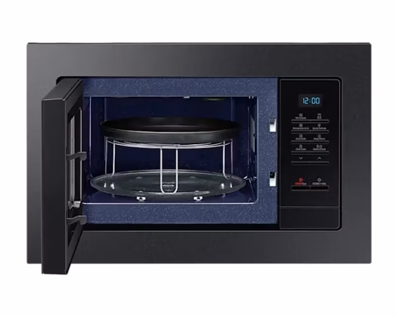 Samsung MQ7000A Inbyggd Grillmikrovågsugn 23 l 800 W Svart