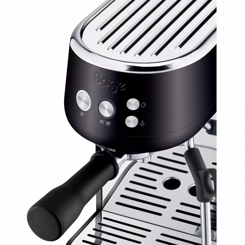 Sage Bambino Espressomaskin Svart Tryffel