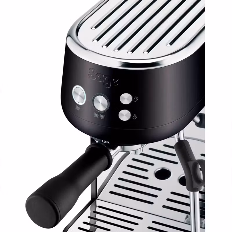 Sage Bambino Espressomaskin Svart Tryffel