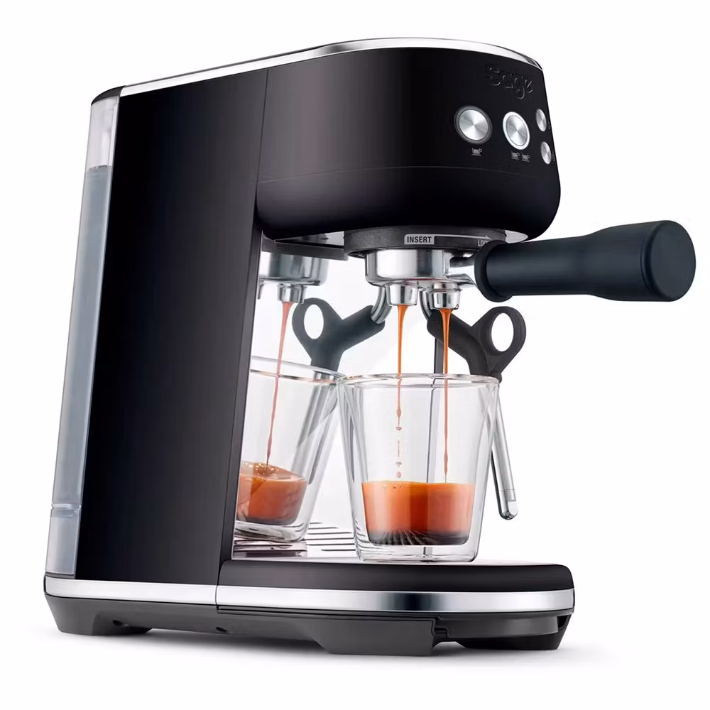 Sage Bambino Espressomaskin Svart Tryffel