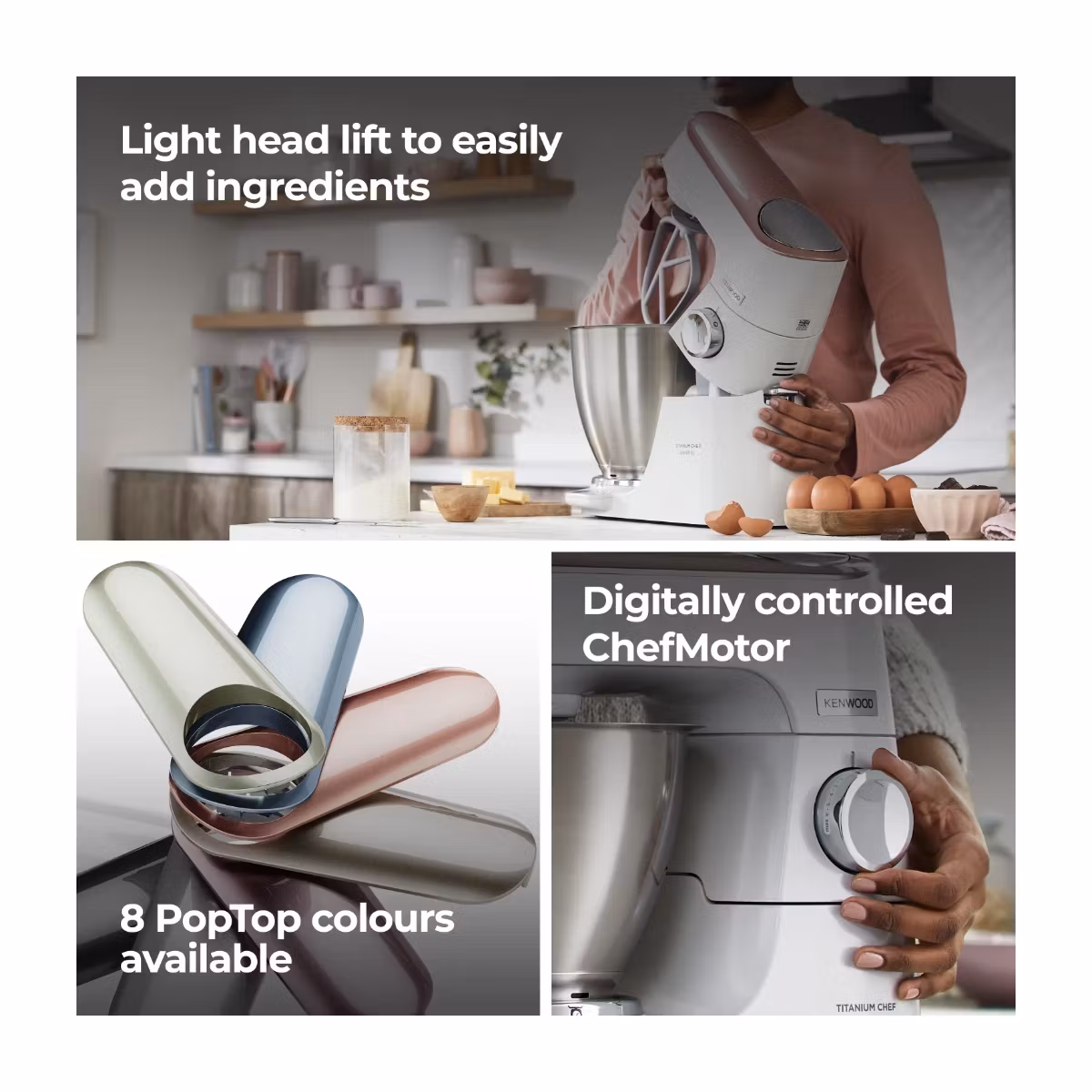 Kenwood Titanium Chef Baker XL KVL65.001WH köksassistent