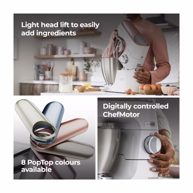 Kenwood Titanium Chef Baker XL KVL65.001WH köksassistent
