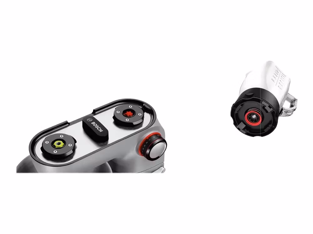 Bosch OptiMUM MUM9AX5S00 Köksmaskin 1500 W 5,5 liter silver/svart