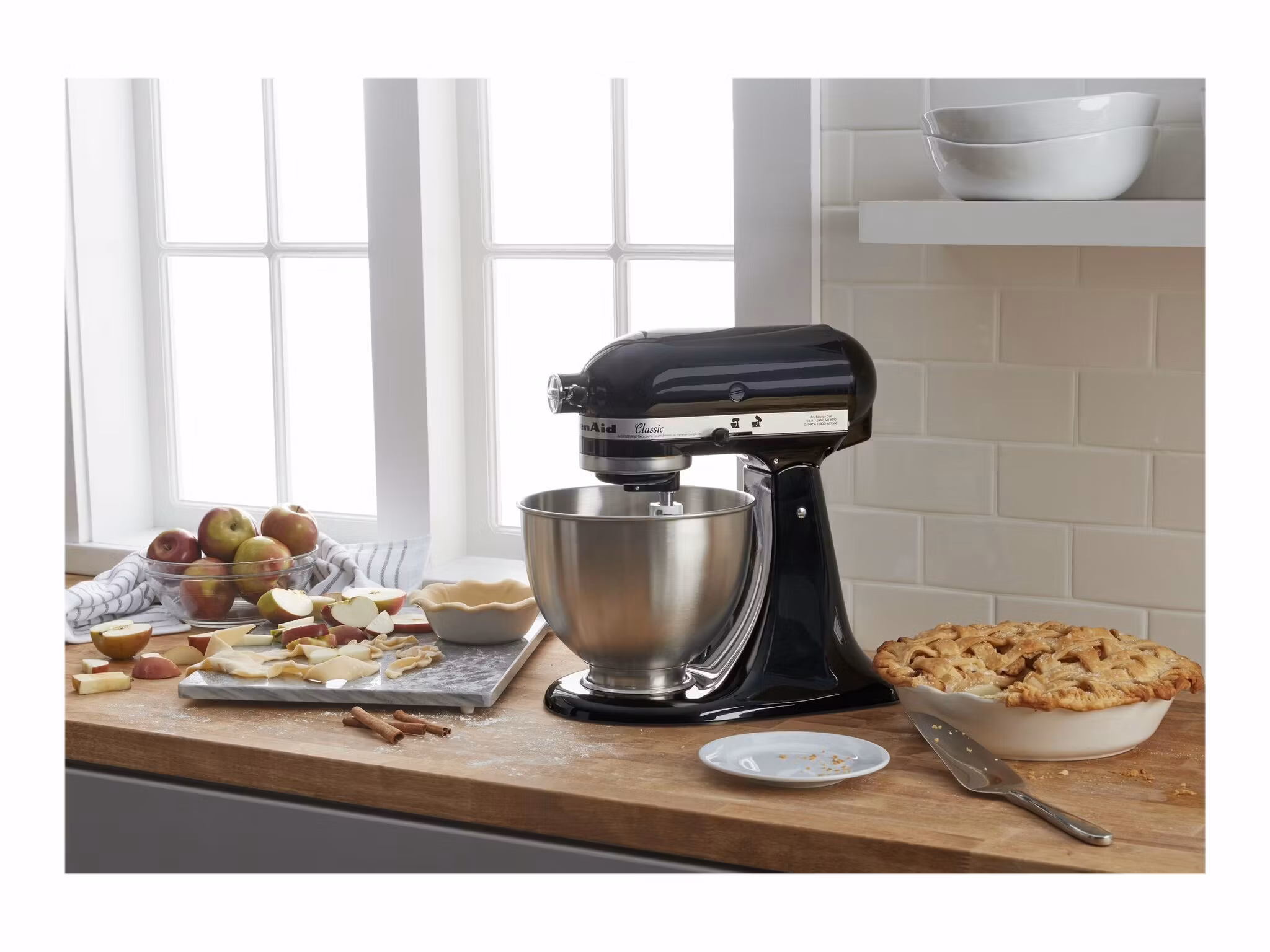 KitchenAid Classic 5K45SSEOB Köksmaskin 4,3 liter Svart onyx