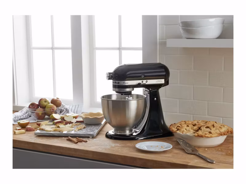 KitchenAid Classic 5K45SSEOB Köksmaskin 4,3 liter Svart onyx