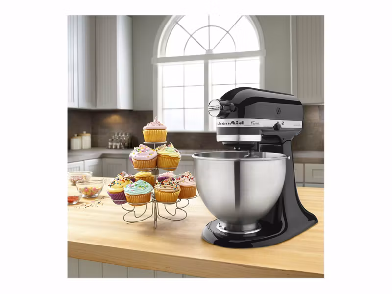 KitchenAid Classic 5K45SSEOB Köksmaskin 4,3 liter Svart onyx