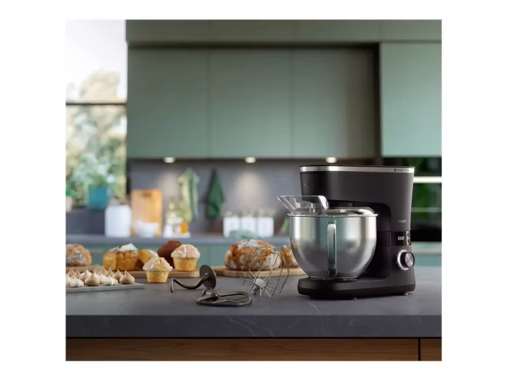 Philips Series 7000 HR7962 Köksmaskin 5,5 liter Svart