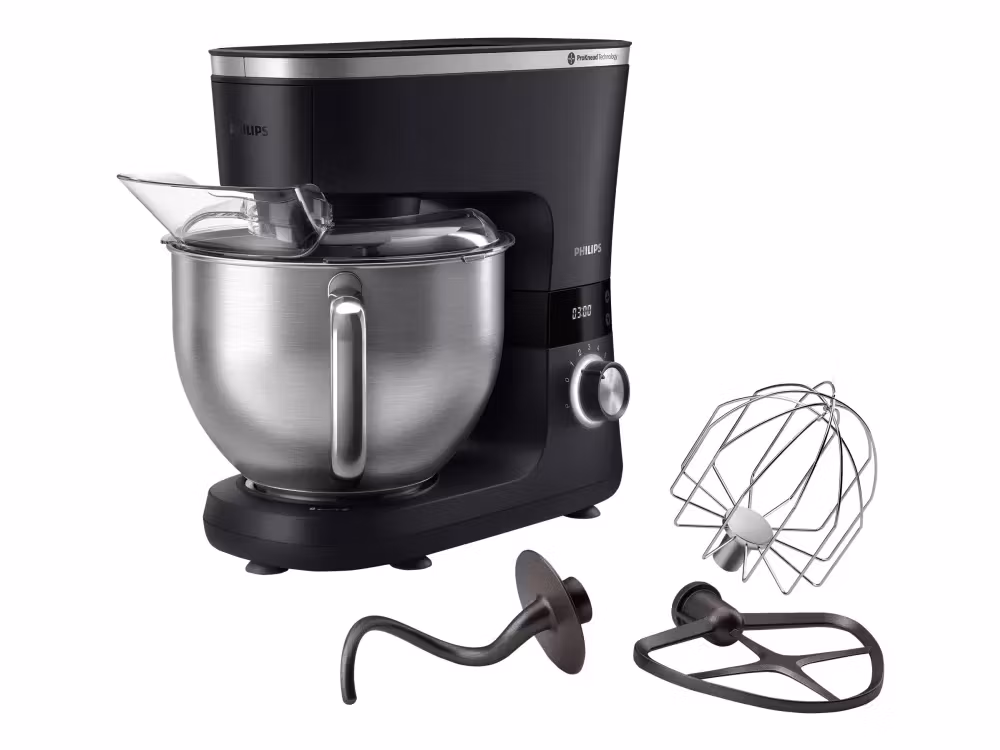 Philips Series 7000 HR7962 Köksmaskin 5,5 liter Svart