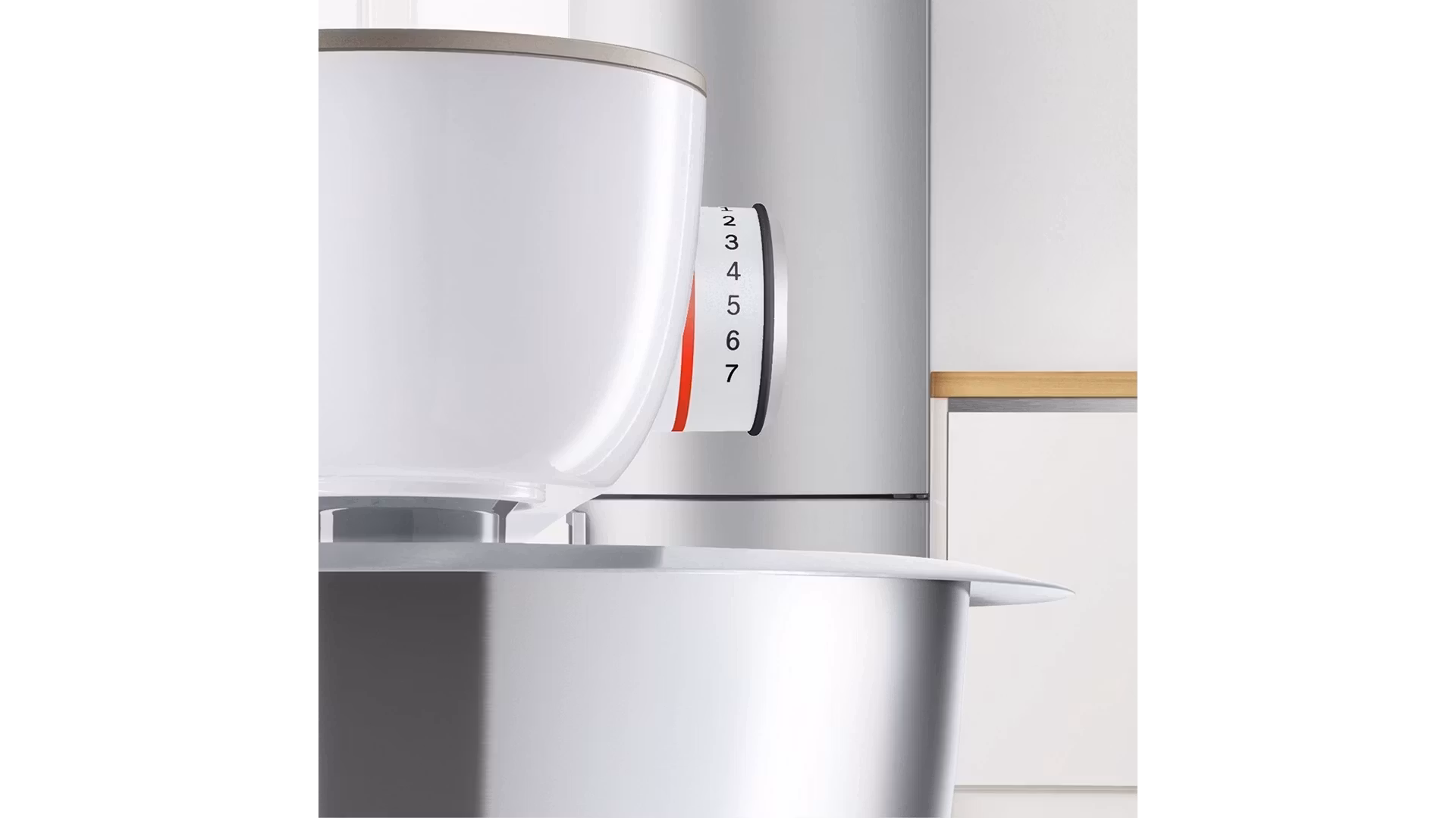 Bosch Köksmaskin 1000 W MUM5XW20 3,9 liter Vit/Champagne
