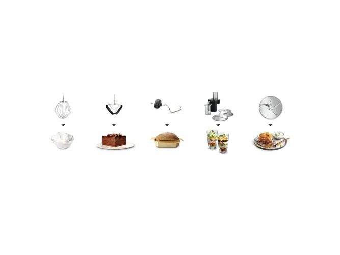 Bosch MUM5 MUM59N26CB 1000 W Matberedare Svart