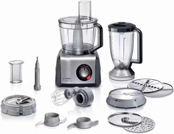 Bosch MultiTalent 8 MC812M865 Matberedare 3,9 liter borstat stål/svart