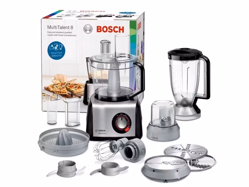 Bosch MC812M844 Matberedare 3,9 liter stål/svart