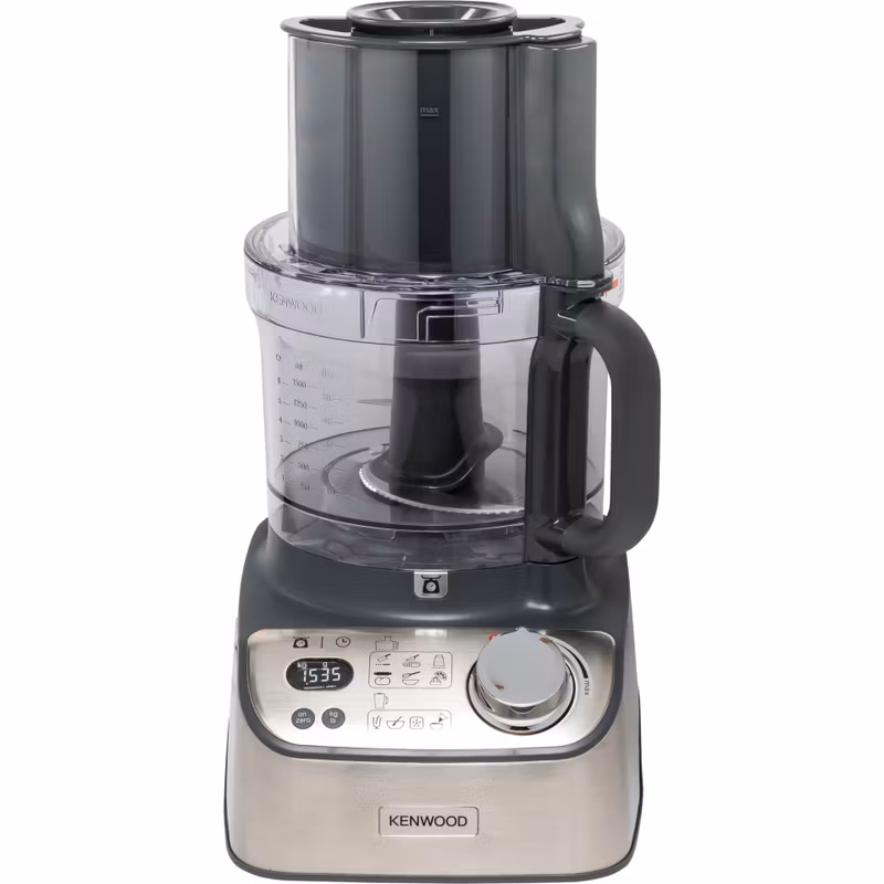 Kenwood FDM72.990SS, 3 l, Rostfritt stål, 1,5 l, 1,5 l, Plast, Glas