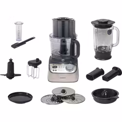 Kenwood FDM72.990SS, 3 l, Rostfritt stål, 1,5 l, 1,5 l, Plast, Glas