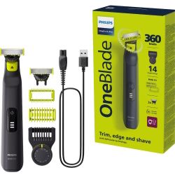 Philips QP6542/15 OneBlade Pro Face+Body skäggtrimmer