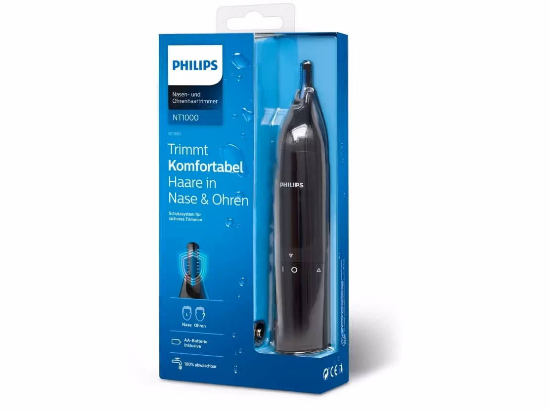 Philips NT1650 Näs- och örontrimmer Svart