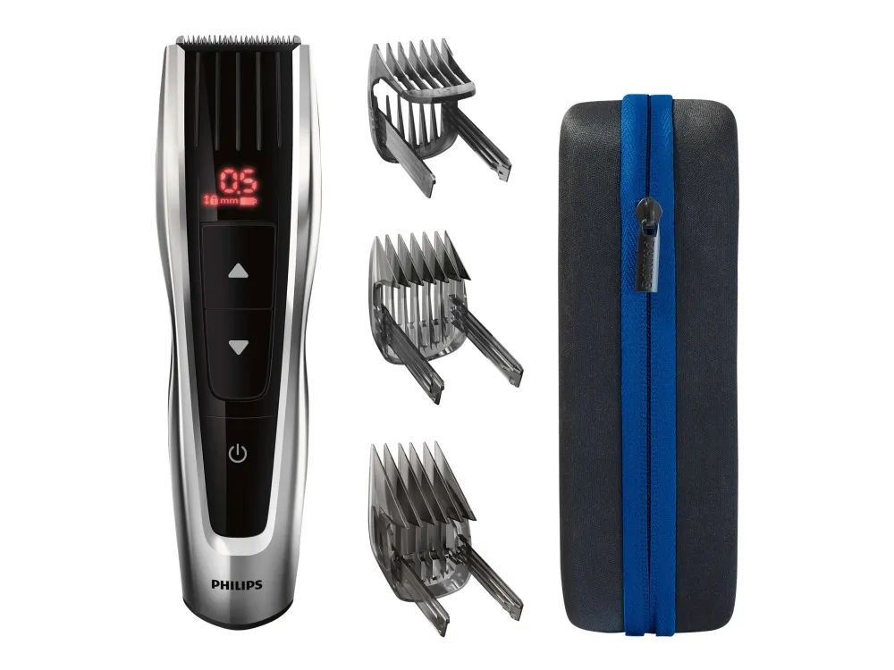 Philips Series 9000 HC942015 Hårklippare Silver/Svart