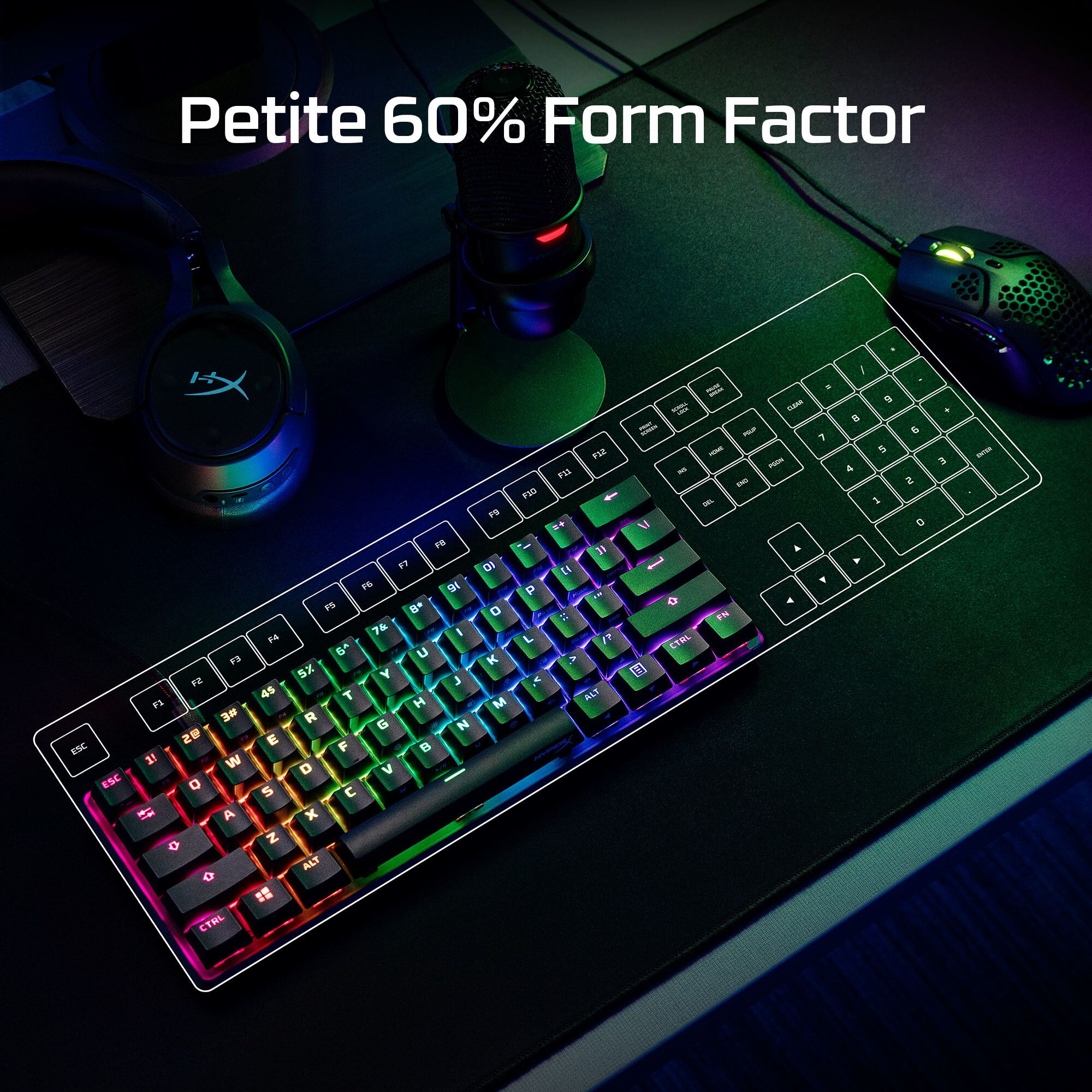 HyperX Keyboard 4P5N4AA#ABA / 4P5N4AA Black
